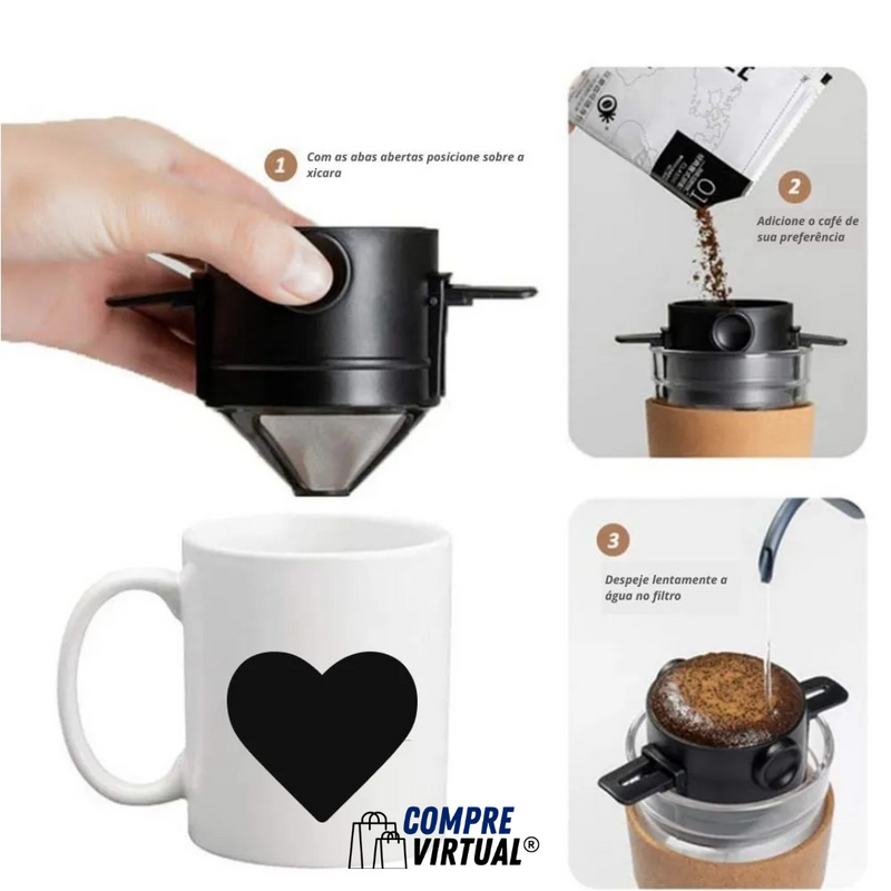 Infinity Coffee®️ - Coador de Café Portátil☕ [Lançamento Compre Virtual]